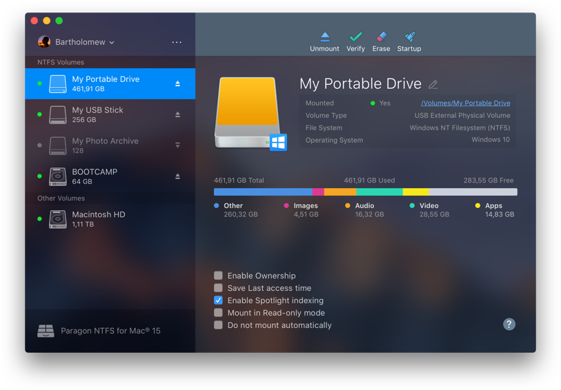 Paragon Ntfs For Mac 14 Startup Disk